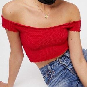 Free People Smock Top